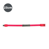 Pulsera Cable Micro USB Contact 23 cm Rosa - HAMISHOP07