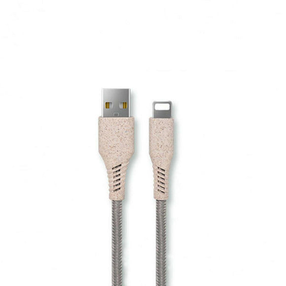 Cable USB para iPad/iPhone KSIX Blanco - HAMISHOP07