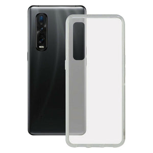 Funda para Móvil Oppo Find X2 Pro KSIX Flex TPU Transparente - HAMISHOP07