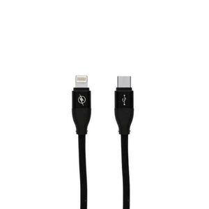 Cable de Datos/Carga con USB Contact LIGHTING Tipo C Negro (1,5 m) - HAMISHOP07