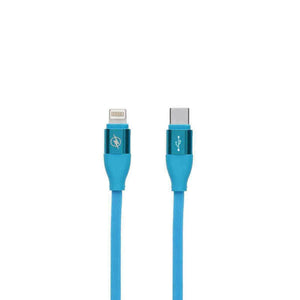 Cable de Datos/Carga con USB Contact LIGHTING Tipo C Azul (1,5 m) - HAMISHOP07