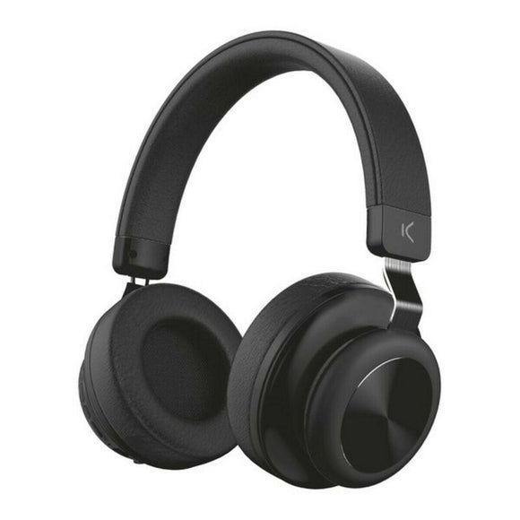 Auriculares Bluetooth con Micrófono KSIX BXAUHBT01 200 mAh Negro - HAMISHOP07