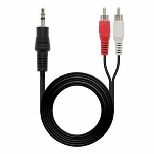 Cable Audio Jack (3,5 mm) a 2 RCA NANOCABLE 10.24.0301 (0,5M) - HAMISHOP07