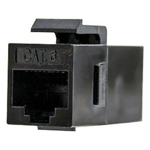 Adaptador RJ45 NANOCABLE 10.21.0501 Cat.6 UTP Negro - HAMISHOP07