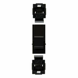 Adaptador RJ45 NANOCABLE 10.21.0501 Cat.6 UTP Negro - HAMISHOP07