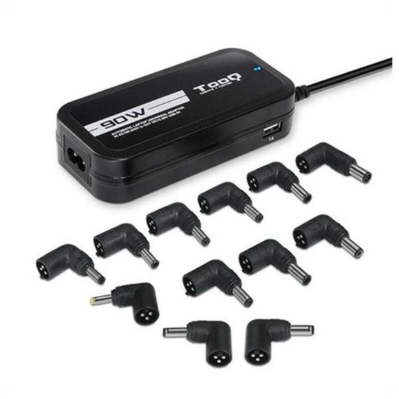 Cargador para Portátil TooQ TQLC-90BS02AT 90W Negro - HAMISHOP07