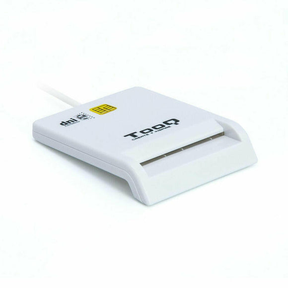 Lector de Tarjetas Inteligentes TooQ TQR-210W DNIe Blanco - HAMISHOP07