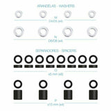 Kit de tornillos TooQ SSK4820 - HAMISHOP07