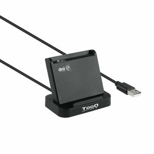 Lector de Tarjetas Inteligentes TooQ DNIe VISION USB 2.0 Negro - HAMISHOP07