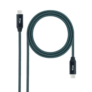 Cable USB C NANOCABLE 10.01.4300-COMB 50 cm - HAMISHOP07