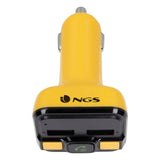 Reproductor MP3 y Transmisor FM Bluetooth para Coche NGS Spark BT Curry 2.4A Amarillo - HAMISHOP07