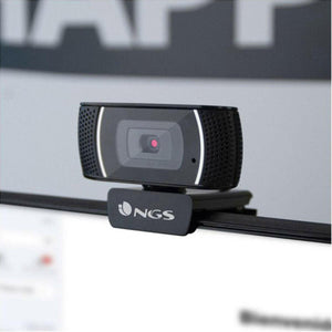 Webcam NGS XPRESSCAM1080 1080 px Negro - HAMISHOP07