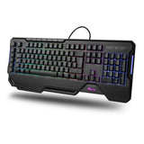 Teclado Gaming NGS GKX-450 ESP LED RGB Qwerty Español - HAMISHOP07