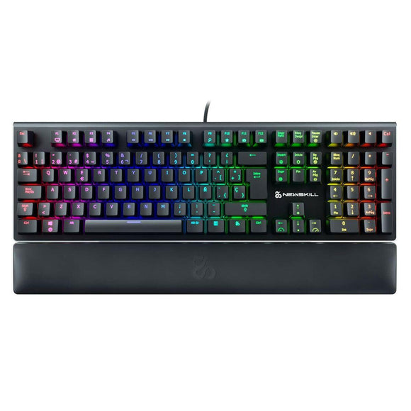 Teclado Gaming Newskill NS-KB-SERIKE-BLUE Qwerty Español - HAMISHOP07