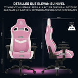 Silla Gaming Newskill Osiris Zephyr Rosa - HAMISHOP07