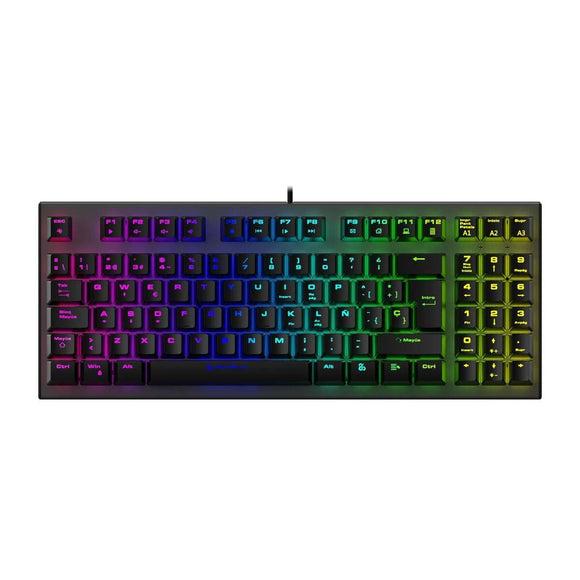 Teclado Gaming Newskill Chronos TKL Qwerty Español - HAMISHOP07