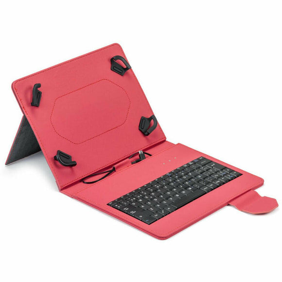 Funda para iPad + Teclado Maillon Technologique MTKEYUSBRED 9.7