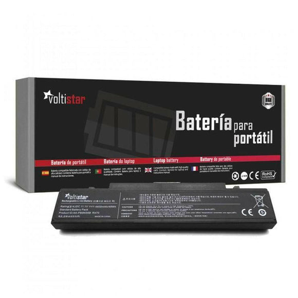 Batería para Portátil Voltistar BATSAMR520 Negro 4400 mAh 11,1 V - HAMISHOP07