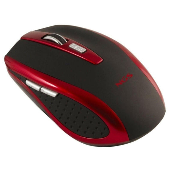 Ratón Óptico NGS NGS-MOUSE-0790 1000 dpi Rojo Negro - HAMISHOP07