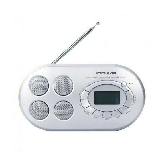 Radio Transistor Innova FM02 MS/SW/FM Blanco - HAMISHOP07