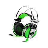 Auriculares con Micrófono Gaming Droxio HADLOK USB Negro Negro/Verde - HAMISHOP07