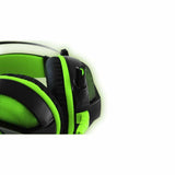 Auriculares con Micrófono Gaming Droxio HADLOK USB Negro Negro/Verde - HAMISHOP07