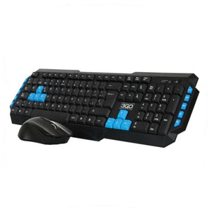 Teclado y Ratón Gaming 3GO COMBODRILEW2 USB Qwerty Español - HAMISHOP07