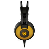 Auricular con Micrófono Gaming Krom Kayle USB Negro Naranja - HAMISHOP07