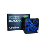 Fuente de Alimentación CoolBox COO-FAPW700-BK 700 W ATX Negro Azul - HAMISHOP07