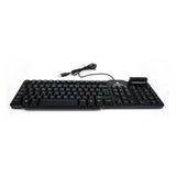 Teclado con Lector CoolBox COO-TEC02DNI Negro - HAMISHOP07