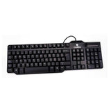 Teclado con Lector CoolBox COO-TEC02DNI Negro - HAMISHOP07