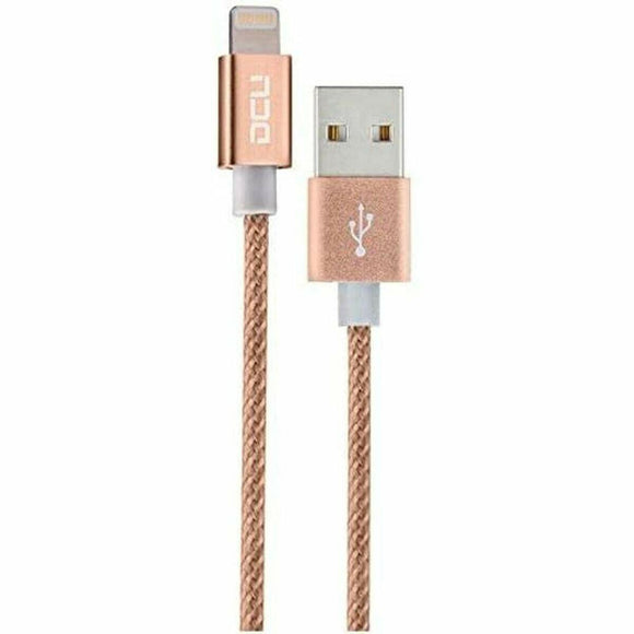 Cable USB a Lightning DCU 34101210 Rosa 1 m - HAMISHOP07