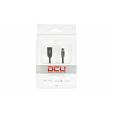 Cable USB a micro USB DCU 30401295 Gris 1 m - HAMISHOP07