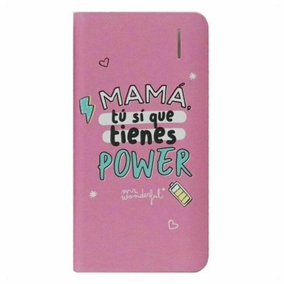 Power Bank Mr. Wonderful MRPWB031 4000 mAh Rosa - HAMISHOP07