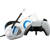 Auriculares con Micrófono Gaming FR-TEC Kratos Blanco Azul/Blanco - HAMISHOP07