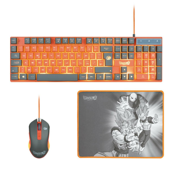 Teclado FR-TEC DBPCPACK Naranja - HAMISHOP07