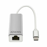 Adaptador USB a Ethernet Aisens Conversor USB 3.1 Gen1 A USB C A Ethernet Gigabit 10/100/1000 Mbps, 15cm USB 3.1 - HAMISHOP07