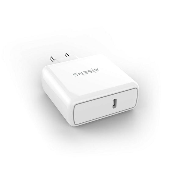 Cargador Aisens PD 3.0 QC 3.0 USB-C Blanco 60 W - HAMISHOP07