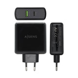 Cargador USB Pared Aisens PD 3.0 USB-C 48 W Negro - HAMISHOP07