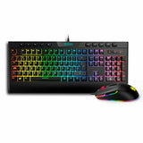 Teclado y Ratón Gaming Krom Kalyos RGB Negro - HAMISHOP07