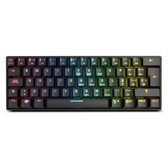 Teclado Krom Kluster Negro - HAMISHOP07