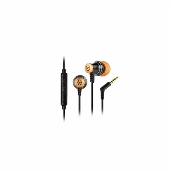 Auriculares con Micrófono Krom NXKROMKINEAR Negro Naranja Negro/Naranja - HAMISHOP07