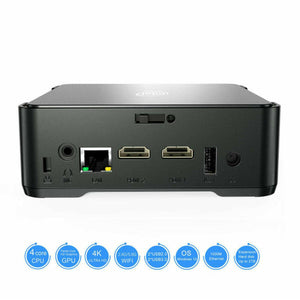 Mini PC LEOTEC SX2 4 GB DDR3 Intel® Celeron J3455 64 GB eMMC - HAMISHOP07