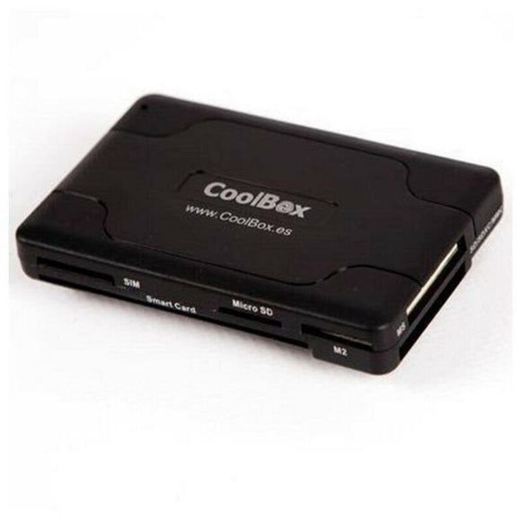 Lector de Tarjetas Externo CoolBox CRCOOCRE065 Negro - HAMISHOP07