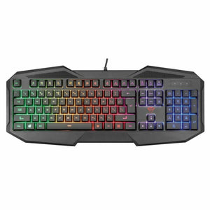 Teclado Gaming Trust 22279 GXT830XL Negro Qwerty Español - HAMISHOP07