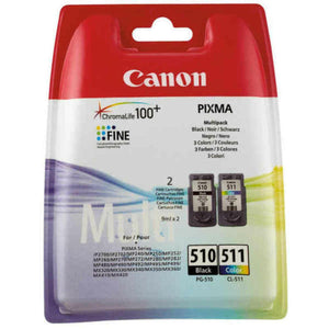 Cartucho de Tinta Original Canon PG-510/CL-511 Multi Pack - HAMISHOP07