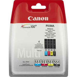 Cartucho de Tinta Original Canon CLI-551 MULTIPACK - HAMISHOP07