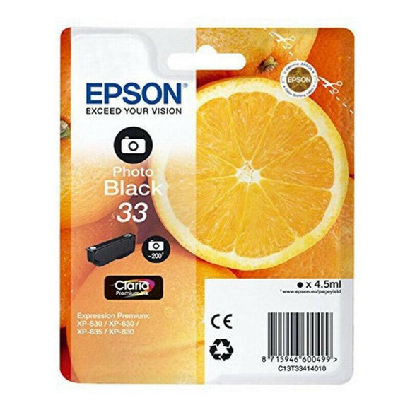 Cartucho de Tinta Original Epson T334 XP530/630 Negro - HAMISHOP07