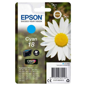 Cartucho de Tinta Original Epson 18 Cian - HAMISHOP07