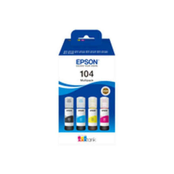 Tinta para Recargar Cartuchos Epson C13T00P640 Negro Multicolor - HAMISHOP07